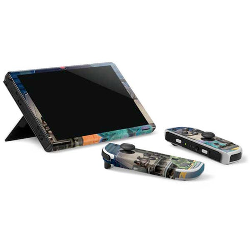 Disney Monsters Inc. Movie Poster Nintendo Switch OLED (2021) Skin